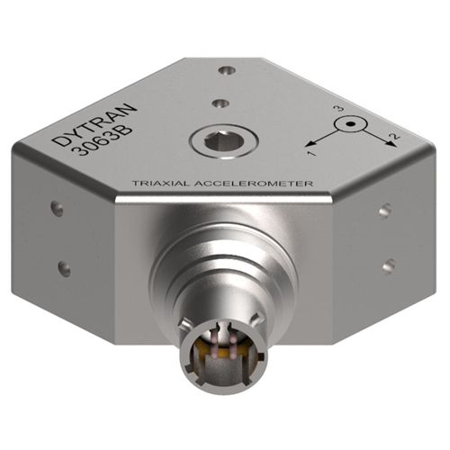 Accéléromètre triaxial - 3063B - DYTRAN INSTRUMENTS - piézoélectrique / IEPE / de haute sensibilité