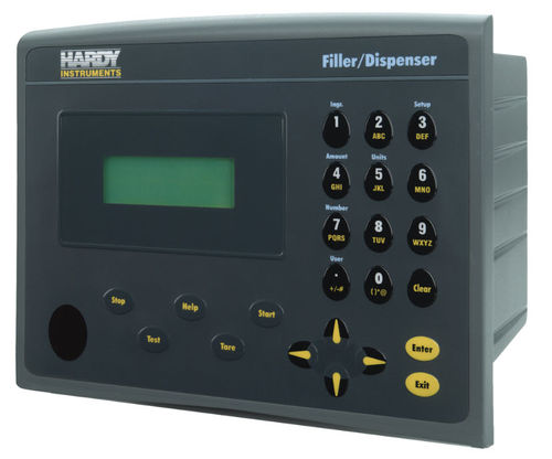 Indicateur/contrôleur de pesage pour montage sur panneau - HI 3010 - Hardy Process Solutions