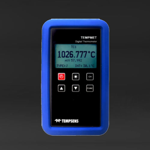 Thermomètre à thermocouple - TEMPMET 09 - TEMPSENS - RTD / numérique / portable