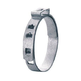 Collier de serrage en acier zingué - 109, 159, 113 & 163 - Oetiker - à oreille ajustable