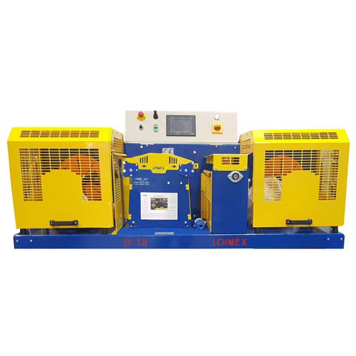 Bobineuse de câbles - D18 - LOIMEX - de bobine / automatique / avec appareil de mesure de longueur
