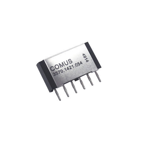 Relais reed 12 Vcc - 3570.1421 - The Comus Group - 5 Vcc / 2NO / SIP