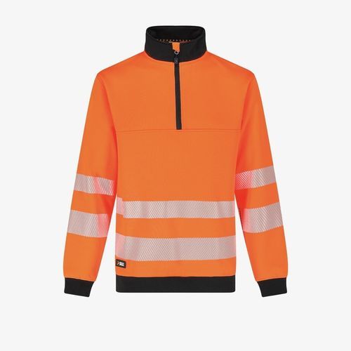 Sweat-shirt de travail - SCUHVSWTR - Safety Jogger Works - haute visibilité / en polyester / en coton