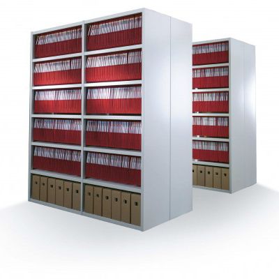 Rayonnage de bureau - Sysco® series - Bruynzeel Storage System - à étagères / mono-face / modulaire