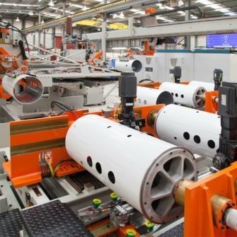 Ligne de production de chauffe-eau - Scott Automation - automatisée / pour chantier de construction