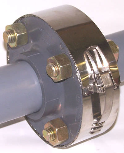 Bride pour produits chimiques - Diflon - en acier inoxydable