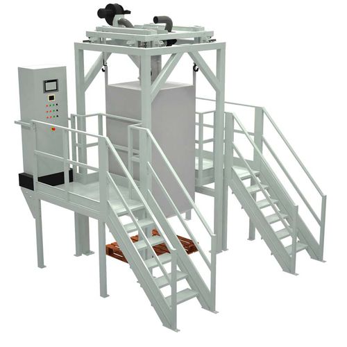Station de remplissage de big-bag de granulés - ILERBIG M - TMI, Técnicas Mecánicas Ilerdenses, SL - de poudre