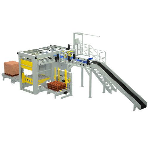 Palettiseur par le haut - ILERPAL C - TMI, Técnicas Mecánicas Ilerdenses, SL - de sacs / automatique / pour l'industrie chimique