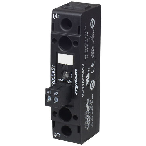Relais statique DC - PM22 Series - Sensata Technologies - 1NO / monophasé / à montage sur panneau