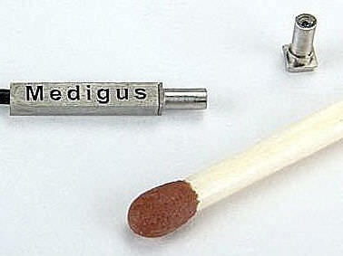 Caméra pour endoscopes - 3x3 mm - Medigus - de surveillance / couleur / CCD