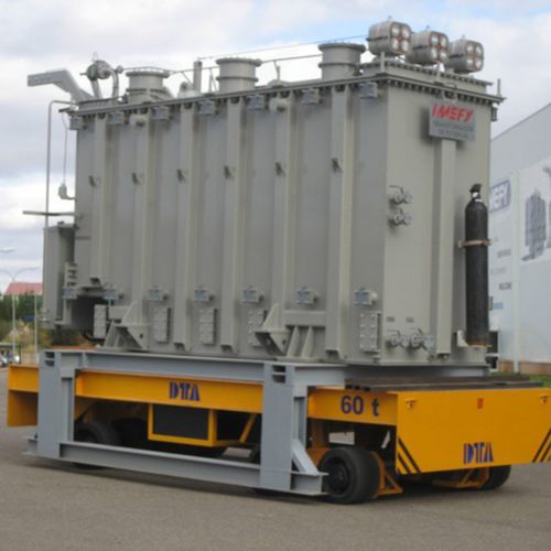 Chariot automoteur électrique - DTA - à 2 essieux / pour fortes charges