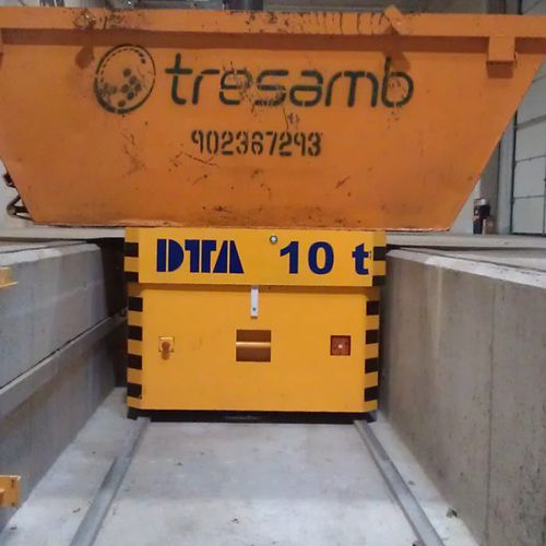 Chariot automoteur électrique - DTA - sur rail