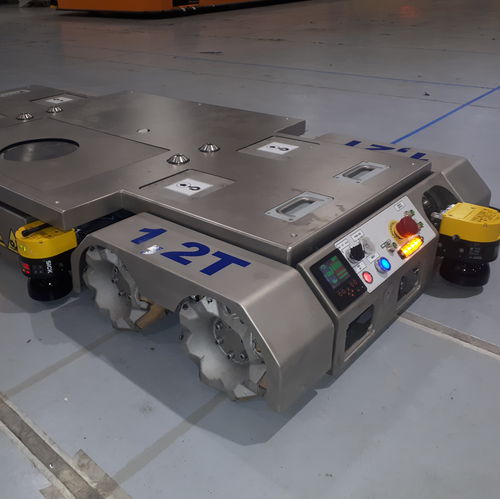 AGV de manutention - DTA - pour charges lourdes / électrique / à guidage laser