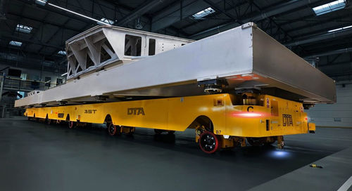 AGV de transport - DTA - pour charges lourdes / à guidage laser / à guidage magnétique