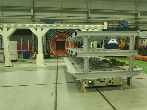AGV de chargement - DTA - pour charges lourdes / à guidage laser / à guidage magnétique