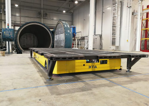 AGV de transport - DTA - de chargement / à guidage magnétique / sur mesure