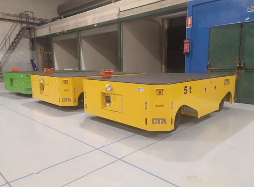 Chariot automoteur électrique - DTA - pour fortes charges / élévateur / multidirectionnel