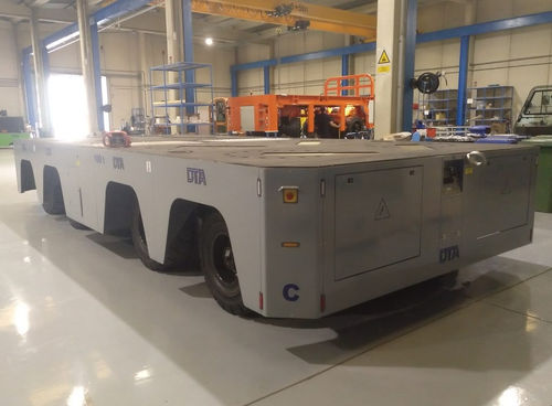 Chariot automoteur électrique - DTA - pour fortes charges / modulaire / d'extérieur