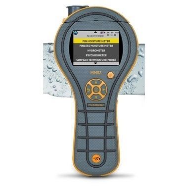 Humidimètre pour matériaux de construction - MMS2 - NEURTEK - infrarouge / avec afficheur numérique / portable