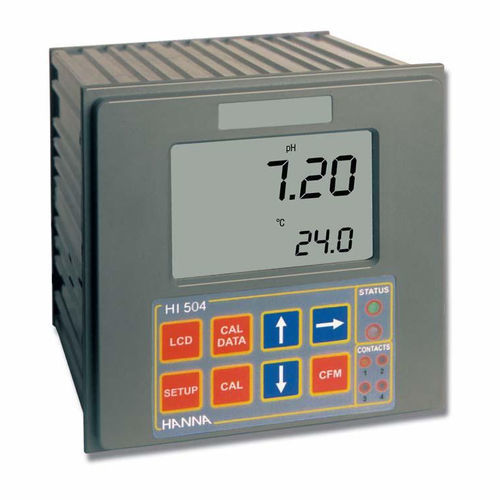 PH mètre fixe - HI-504 series - NEURTEK - de process / avec afficheur LCD
