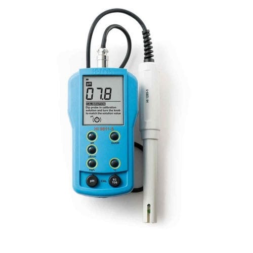 Appareil de mesure température - HI9811-5 - NEURTEK - TDS / de pH / de conductivité