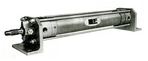 Vérin pneumatique - IB series - LECQ EQUIPEMENT - double effet / en acier