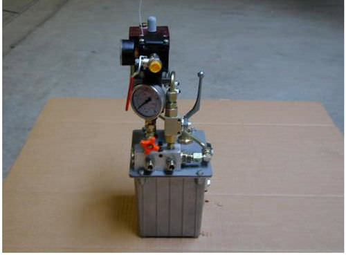 Groupe hydraulique à moteur pneumatique - LECQ EQUIPEMENT - mobile