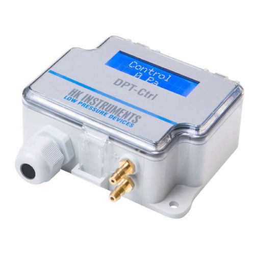 Contrôleur de pression pour HVAC - DPT-Ctrl  - HK INSTRUMENTS - de débit / ajustable / avec transmetteur