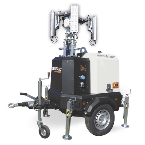 Tour d'éclairage à LED - V20 Hyper - Generac Mobile (PR Industrial Srl) - à moteur diesel