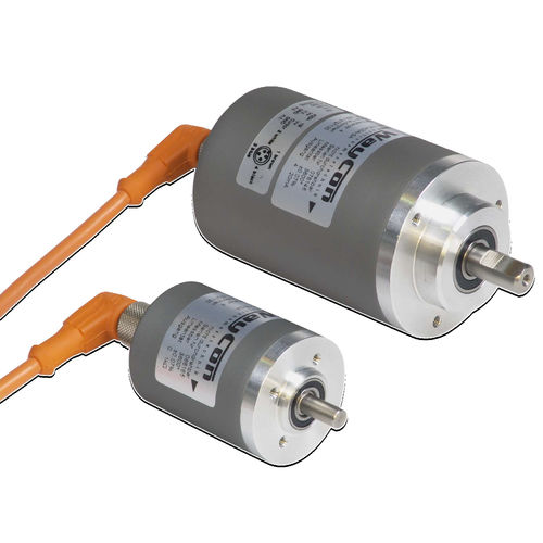 Codeur rotatif absolu - WP  - WayCon Positionsmesstechnik GmbH - à potentiomètre / à arbre plein / multitour