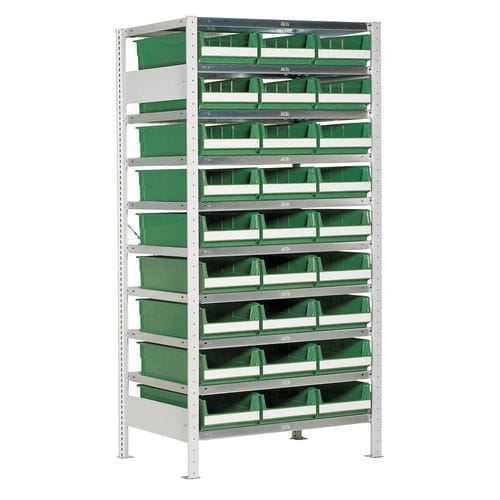 Système de rack d'atelier - SB GR 5/27 - Lockweiler Plastic Werke GmbH - à étagères / pour boîtes