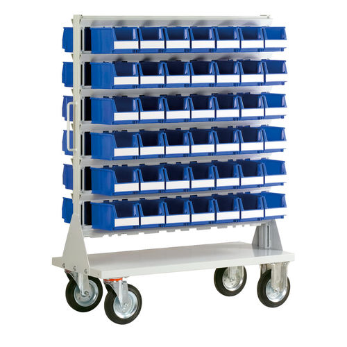 Système de rack d'atelier - SB M 84 - Lockweiler Plastic Werke GmbH - de transport / mobile / pour boîtes
