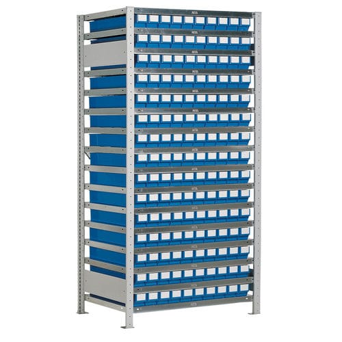 Système de rack d'atelier - LB GR 5/150 - Lockweiler Plastic Werke GmbH - à étagères / pour boîtes