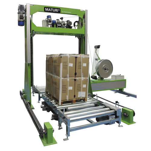 Cercleuse automatique - MATURI® V - Plasticband S.A. - de palettes / verticale