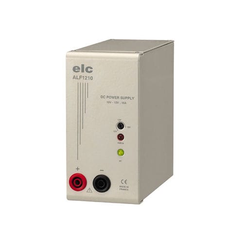 Alimentation électrique de table - ALF1210 - ELC construction électronique - sur pied / AC/DC / à sortie simple