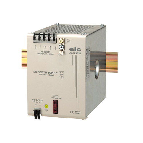 Alimentation électrique sur rail DIN - ALE2405R - ELC construction électronique - AC/DC / à sortie simple / filtrée