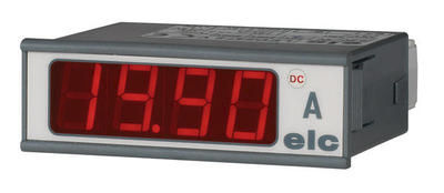Ampèremètre numérique - LED2472A - ELC construction électronique - AC/DC / monté sur panneau / de mesure
