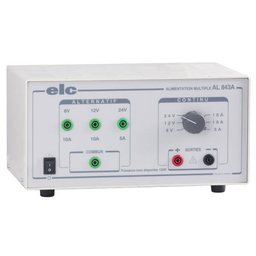 Alimentation électrique de table - AL843A - ELC construction électronique - AC/DC