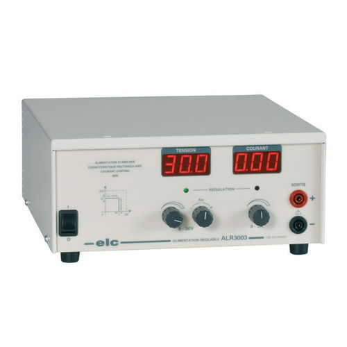 Alimentation électrique de table - ALR3003 - ELC construction électronique - AC/DC / conforme aux  RoHS
