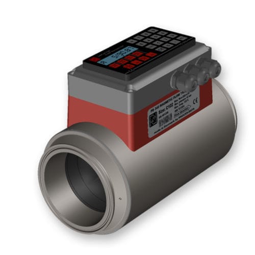Transmetteur de débit volumique - PD340 C102 - PROCES-DATA A/S - pour liquide / compact / haute précision