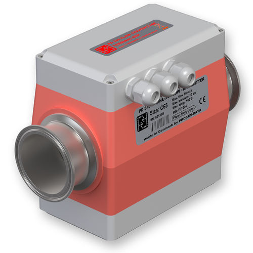 Transmetteur de débit volumique - PD340 C63 - PROCES-DATA A/S - pour liquide / compact / haute précision