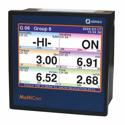 Contrôleur d'humidité - MultiCon CMC-141 - SIMEX Sp. z o.o.
