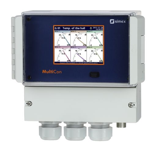 Contrôleur de pression pour HVAC - MultiCon CMC-N16 - SIMEX Sp. z o.o. - de gaz / de débit / IP65
