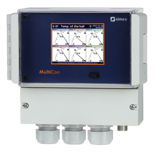 Indicateur contrôleur de température - MultiCon CMC-N16 - SIMEX Sp. z o.o. - universel / de pression / de courant