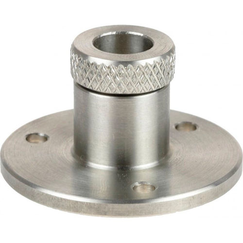 Bride pour capteur - HPQ-FS12 - SIMEX Sp. z o.o. - en acier inoxydable / circulaire / plate