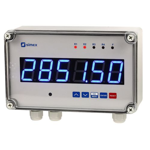 Compteur d'impulsions - SPI-638 series - SIMEX Sp. z o.o. - de temps / binaire / à 6 chiffres