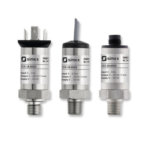 Transmetteur de pression basse pression - CCE-18.601G - SIMEX Sp. z o.o. - absolue / piézorésistif / 4-20 mA
