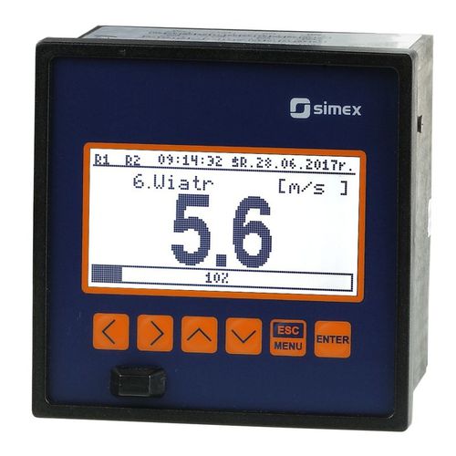 Indicateur de process - SWP-99 series - SIMEX Sp. z o.o. - numérique / pour montage sur panneau / 4-20 mA