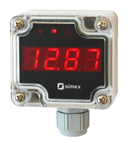 Indicateur de courant - SWE-N55L series - SIMEX Sp. z o.o. - de process / de température / de tension