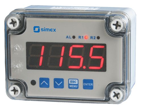Indicateur de process - SRT-N118 series - SIMEX Sp. z o.o. - de température / numérique / à LED